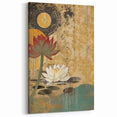 Artistic Flower Designs - Vibrant Abstract Floral Canvas
