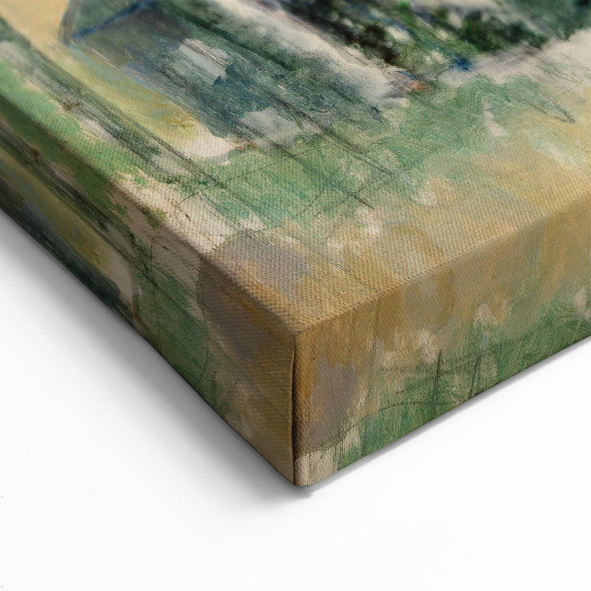 Impressionist Landscape Wall Art - House and Trees by Cézanne Print