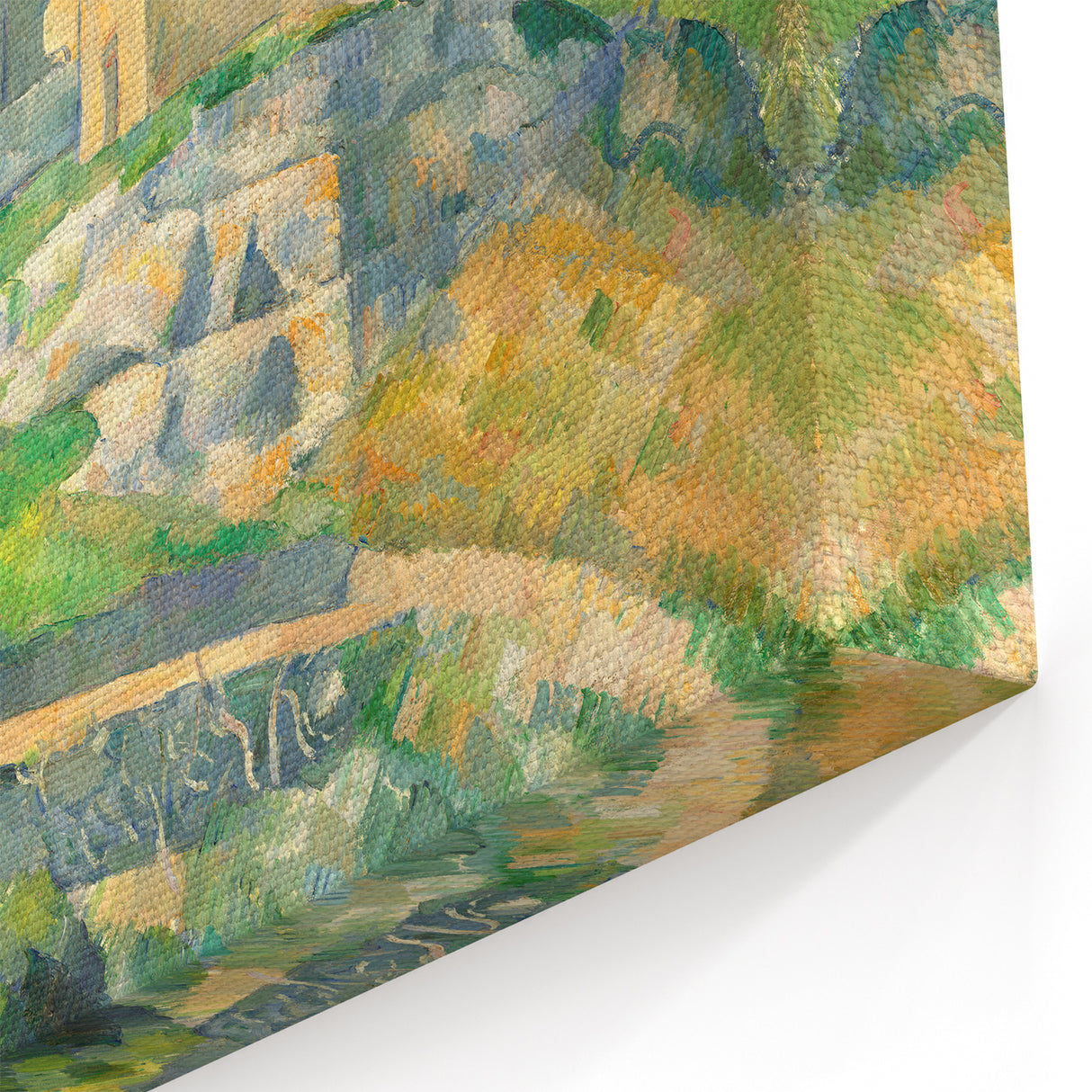 Impressionist Landscape Wall Art - Houses in Provence by Cézanne Print