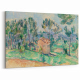 Impressionist Landscape Wall Art - Hunting Cabin in Provence by Cézanne