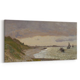 Impressionist Seascape Wall Art - Coastal Scene by Monet Print