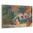 Impressionist Garden Scene - In Brittany by Pierre-Auguste Renoir Print