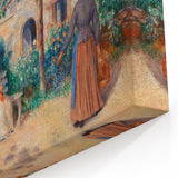 Impressionist Garden Scene - In Brittany by Pierre-Auguste Renoir Print