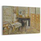 Impressionist Interior - Ker-Xavier Roussel Reading by Edouard Vuillard