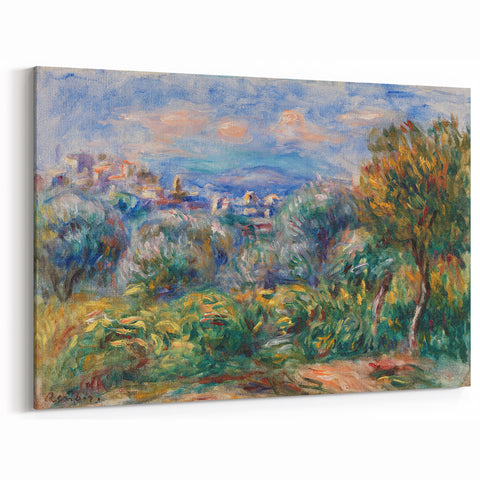 Impressionist Landscape - Paysage by Pierre-Auguste Renoir Print