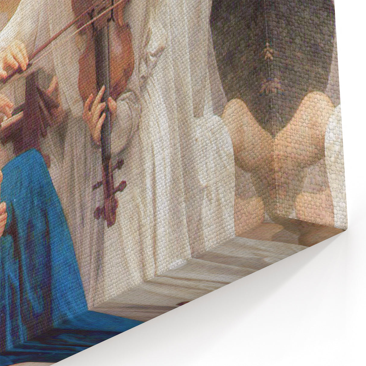 Neoclassical Religious Art Print - The Virgin with Angels by Bouguereau