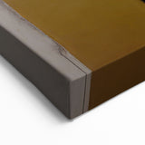Contemporary Geometric Canvas - Gold, Black, and Gray Abstract Design