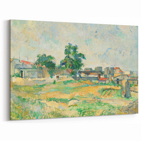 Impressionist Landscape - Near Paris by Paul Cézanne Print