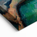 Impressionist Leda and the Swan Wall Art - Cézanne’s Mythical Scene Print