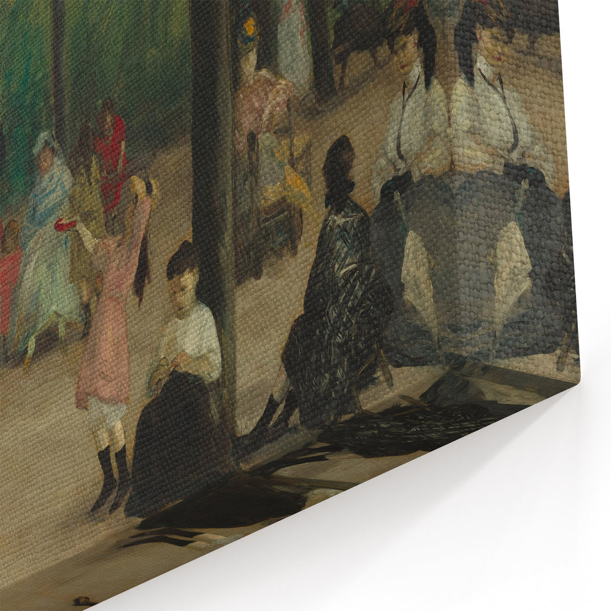 Impressionist Park Scene Wall Art - Glackens' Luxembourg Gardens Print