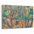 Impressionist Woodland Scene Wall Art - Cézanne's Millstone and Cistern Print
