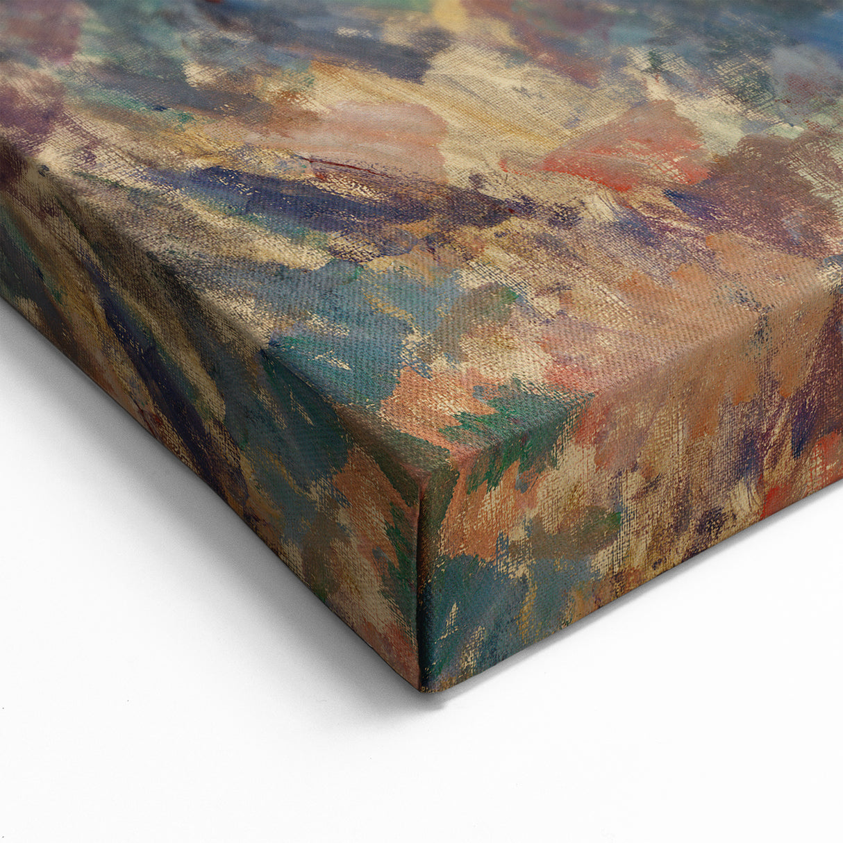 Impressionist Woodland Scene Wall Art - Cézanne's Millstone and Cistern Print