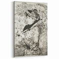 Impressionist Wall Art - Jeanne II by Édouard Manet Print in Black & White
