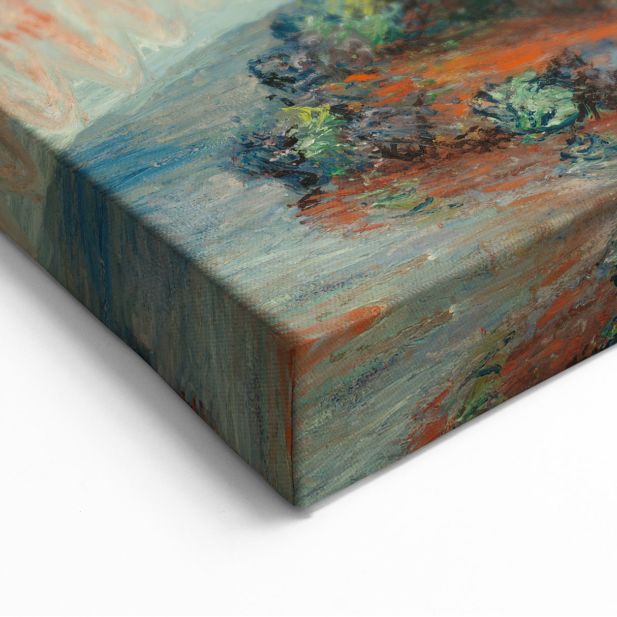 Impressionism Wall Art - Jerusalem Artichoke Flowers by Claude Monet Print