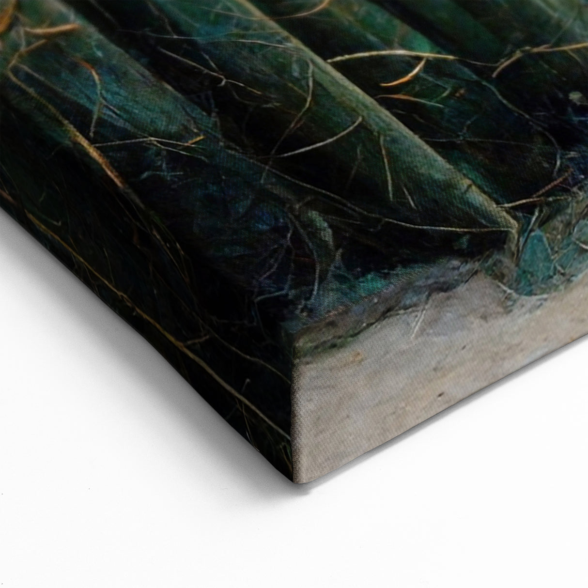 Abstract Botanical Prints - Tranquil Bamboo Forest Canvas