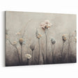 Modern Floral Wall Decor - Tranquil Blossom Canvas Art