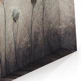 Modern Floral Wall Decor - Tranquil Blossom Canvas Art