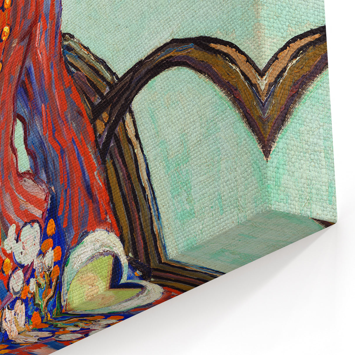 Impressionism Portrait Wall Art - La Mousmé by Van Gogh, Vibrant Print