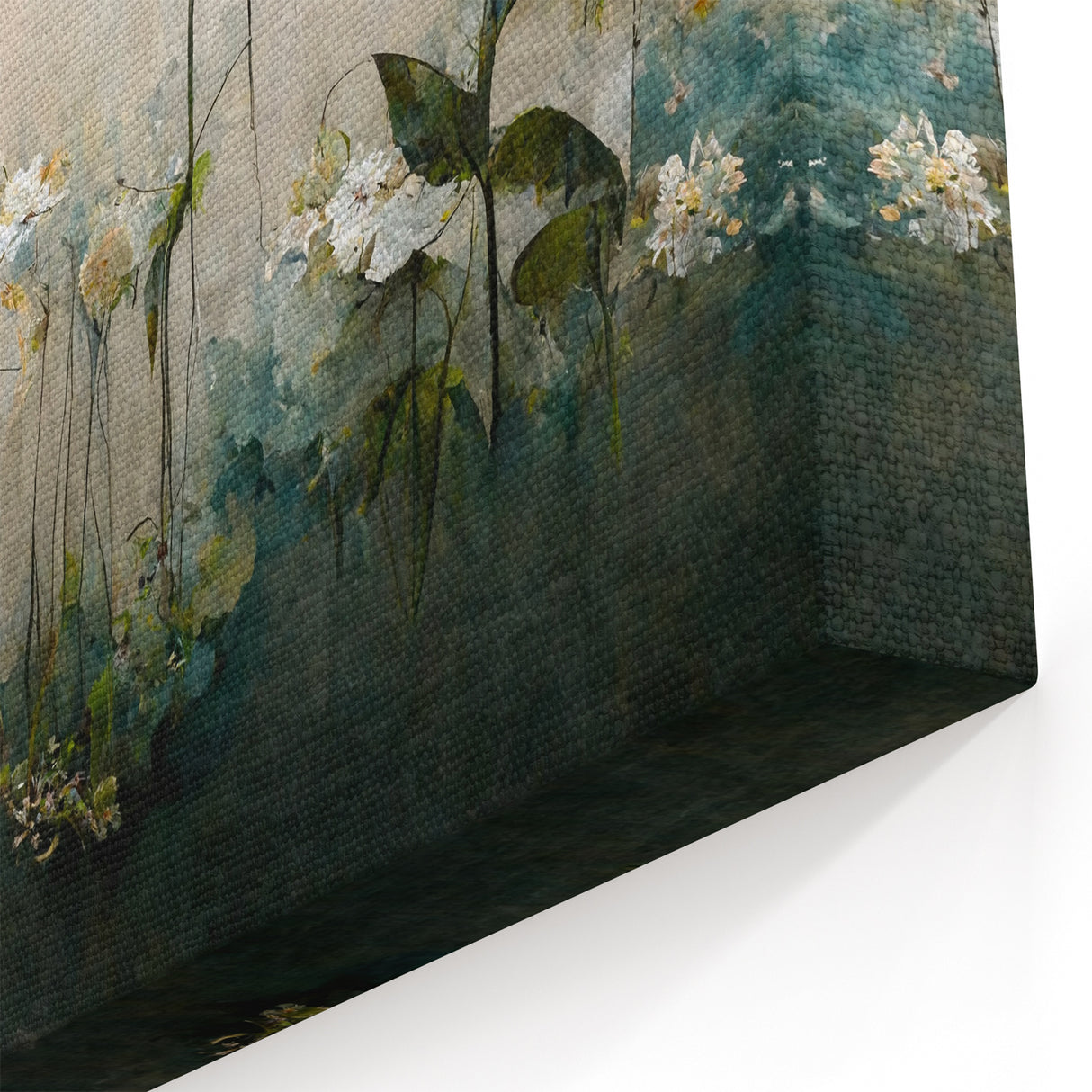 Contemporary Flower Prints - Soft Garden Canvas Art