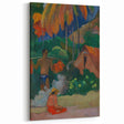 Tahitian Landscape Wall Art - Gauguin’s Mahana Maa, Exotic Impressionist Print