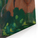 Tahitian Landscape Wall Art - Gauguin’s Mahana Maa, Exotic Impressionist Print