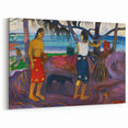 Modern Wall Art - I Raro Te Oviri by Paul Gauguin - Exotic Island Decor