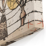Modern Wall Art - Postcard to Katherine by Paul Klee - Playful Abstract Decor