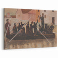 Modern Wall Art - The Flood by Cyprián Majerník - Rustic Nautical Decor