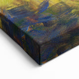 Modern Wall Art - Black Cow in a Meadow by Georges Seurat - Rustic Farm Decor