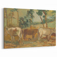 Modern Wall Art - Cows by Cyprián Majerník - Rustic Farmhouse Decor