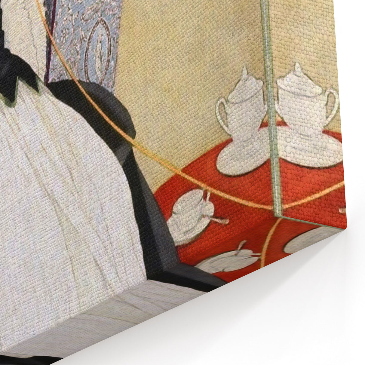 Vintage Vogue Cover Art - Elegant Retro Fashion Illustration Print