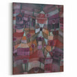 Abstract Garden Wall Art - "Rose Garden" by Paul Klee in Rich Tones