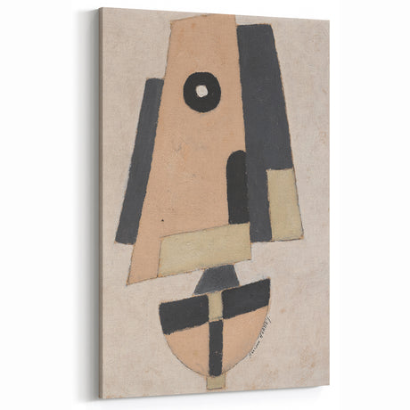 Modern Wall Art: Geometric Abstract in Earthy Tones – Minimalist Decor