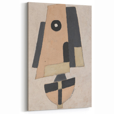 Modern Wall Art: Geometric Abstract in Earthy Tones – Minimalist Decor