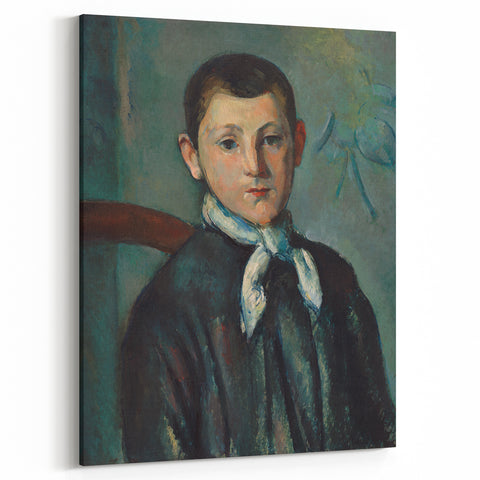 Impressionist Portrait - Louis Guillaume by Cézanne Wall Art Print