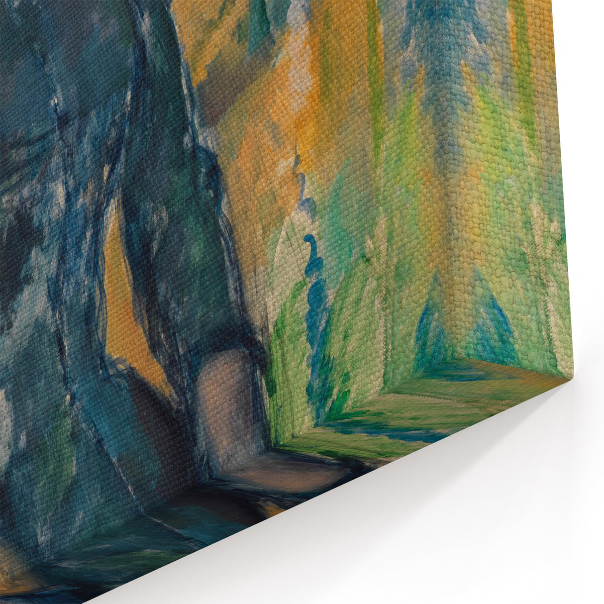 Impressionist Portrait - Madame Cézanne in Conservatory by Cézanne Art