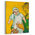 Impressionist Portrait - Madame Roulin and Baby by Van Gogh Wall Art