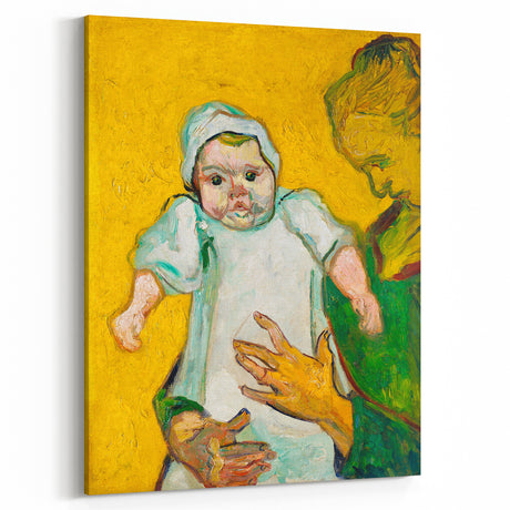 Impressionist Portrait - Madame Roulin and Baby by Van Gogh Wall Art