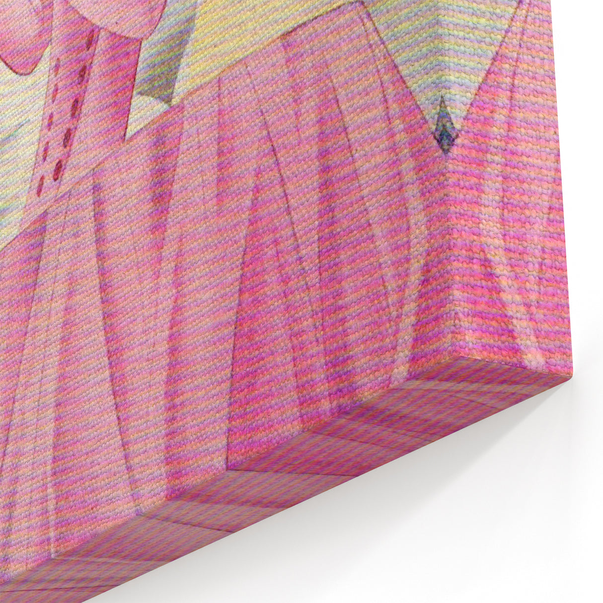 Art Deco Vogue Cover Print - Pink Gown Fashion Illustration Wall Art