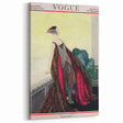 1929 Art Deco Vogue Fashion Print - Elegant Pearl Gown Wall Art