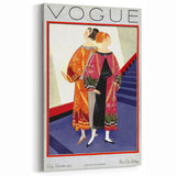 1925 Art Deco Vogue Fashion Print - Embroidered Coats Wall Art
