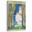 1919 Spring Vogue Cover Print - Floral Fantasy Art Deco Wall Decor