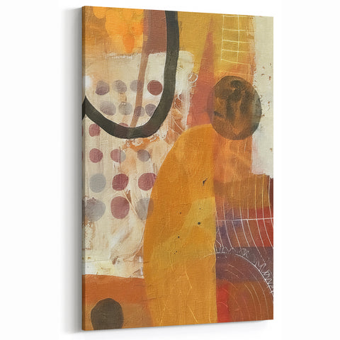Rustic Autumn Fall Wall Art - Cozy Seasonal Decor Warm Tones