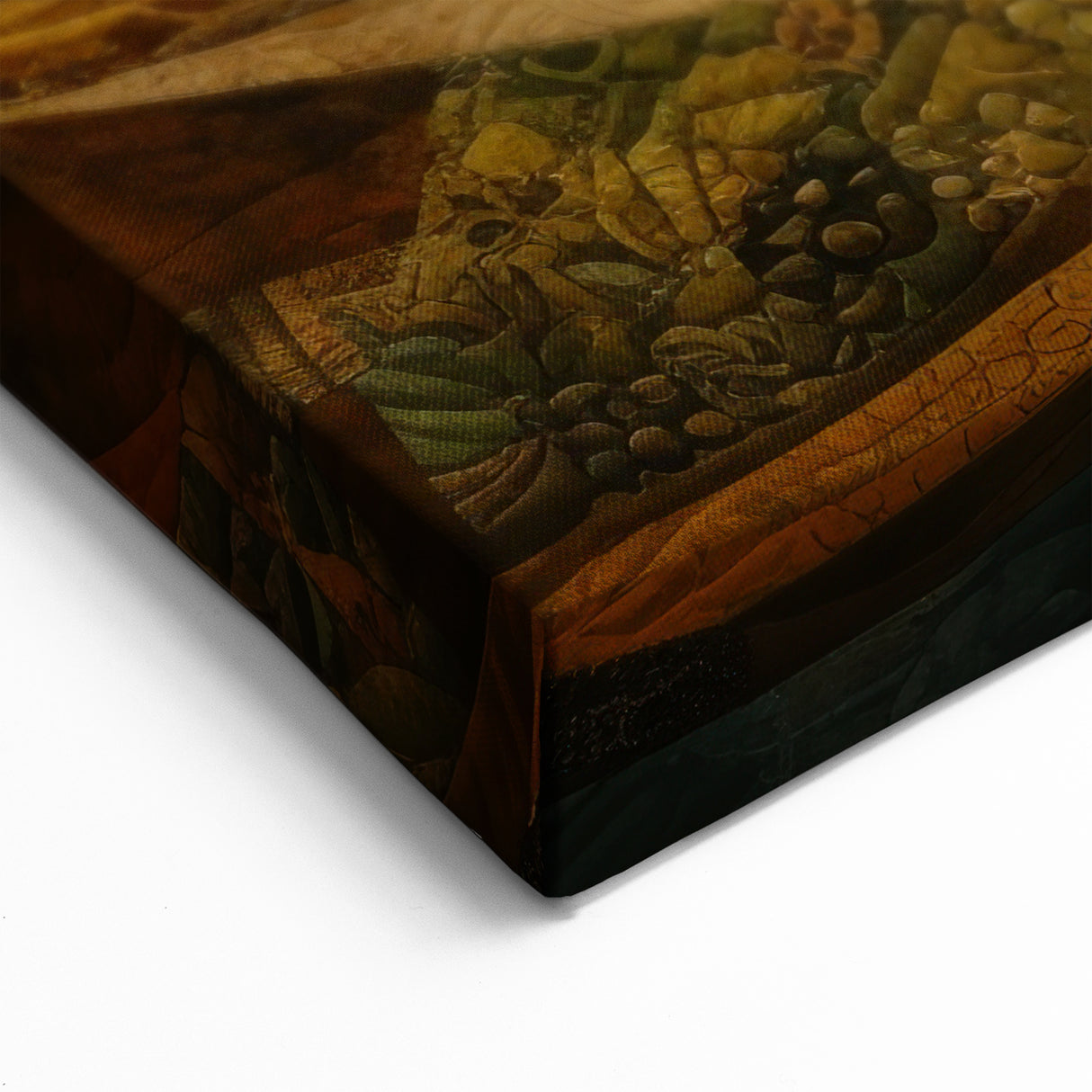 Harvest Patchwork Hills - Fall Wall Art Rustic Landscape Seasonal Print
