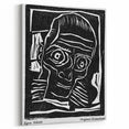 Vintage Expressionist Wall Art - Egon Schiele's Bold Woodcut Print