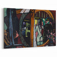 Modern Wall Art - Bold Abstract Studio Scene | Intense Artistic Decor