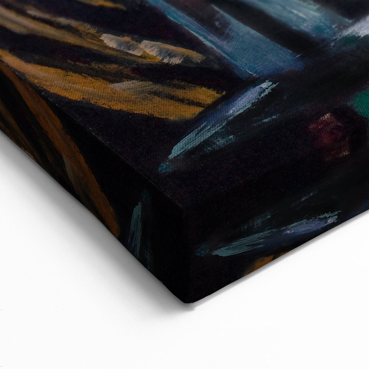 Modern Wall Art - Bold Abstract Studio Scene | Intense Artistic Decor