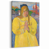 Young Christian Girl | Modern Art Print by Paul Gauguin