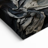 Abstract Organic Macro Wall Art – Earthy Tones and Intricate Textures