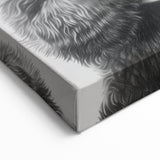 Bathroom Canvas Art - Bear Holding Toilet Paper